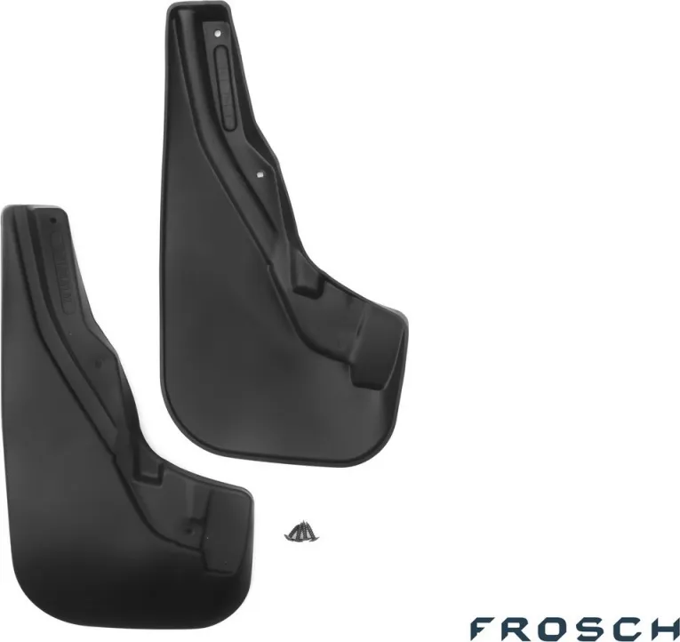 Брызговики Frosch Стандарт передняя пара для Fiat Doblo II рестайлинг 2014-2020