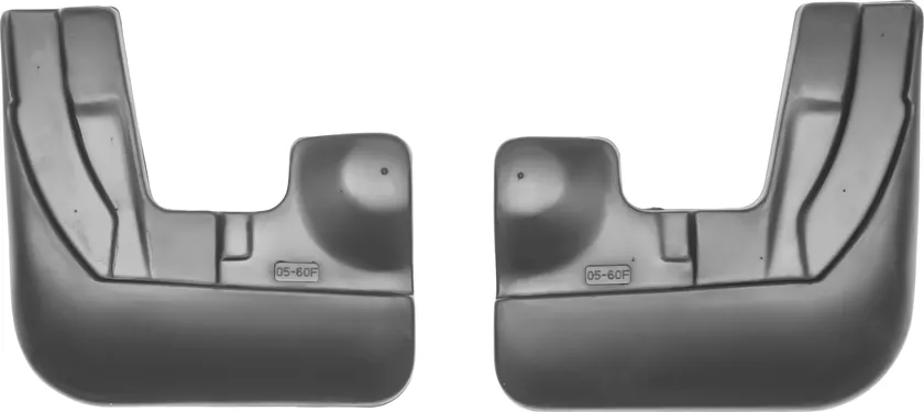 Брызговики 3D Norplast передняя пара для Audi Q3 2011-2020