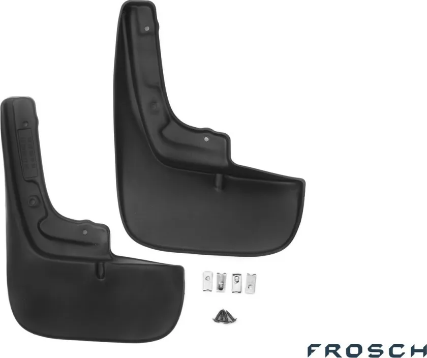Брызговики Frosch Премиум задняя пара (без расширителей арок) для Peugeot Boxer 2006-2020