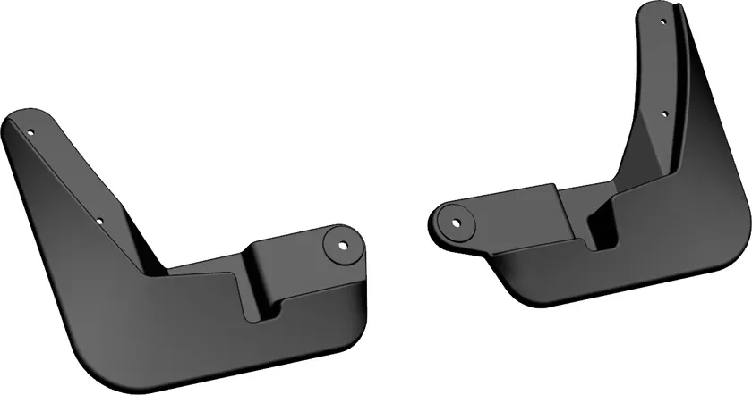 Брызговики Rezkon резиновые передняя пара для Lada Xray 2016-2020
