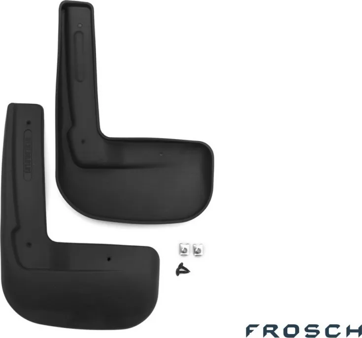 Брызговики Frosch Стандарт передняя пара для Volkswagen Polo V рестайлинг седан 2015-2020
