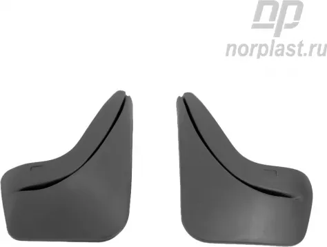Брызговики 3D Norplast задняя пара для Opel Astra J 2010-2015