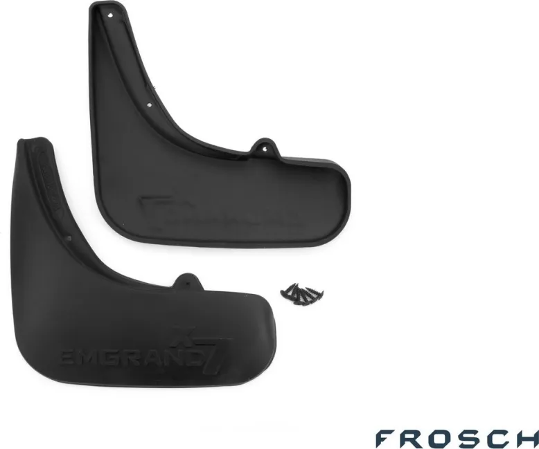 Брызговики Frosch Стандарт задняя пара для Geely Emgrand X7 внедорожник 2013-2020
