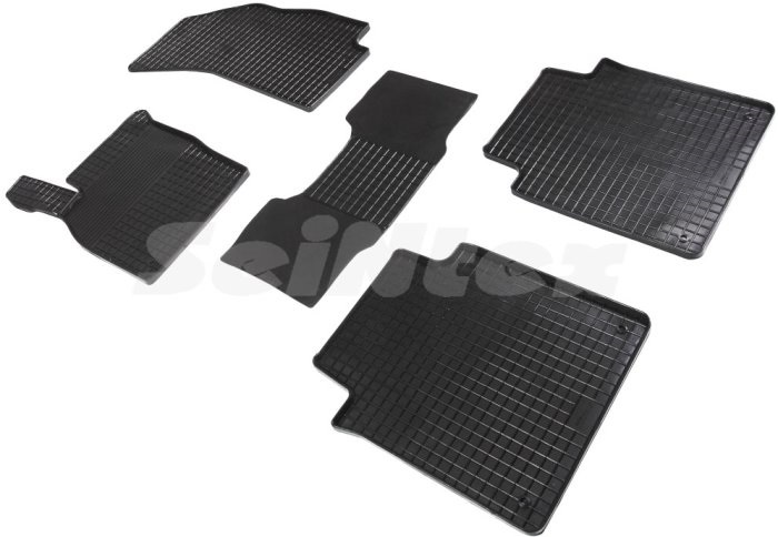 Коврики резиновые Seintex с узором сетка для салона Audi A8 IV (D5L) 2017-2020