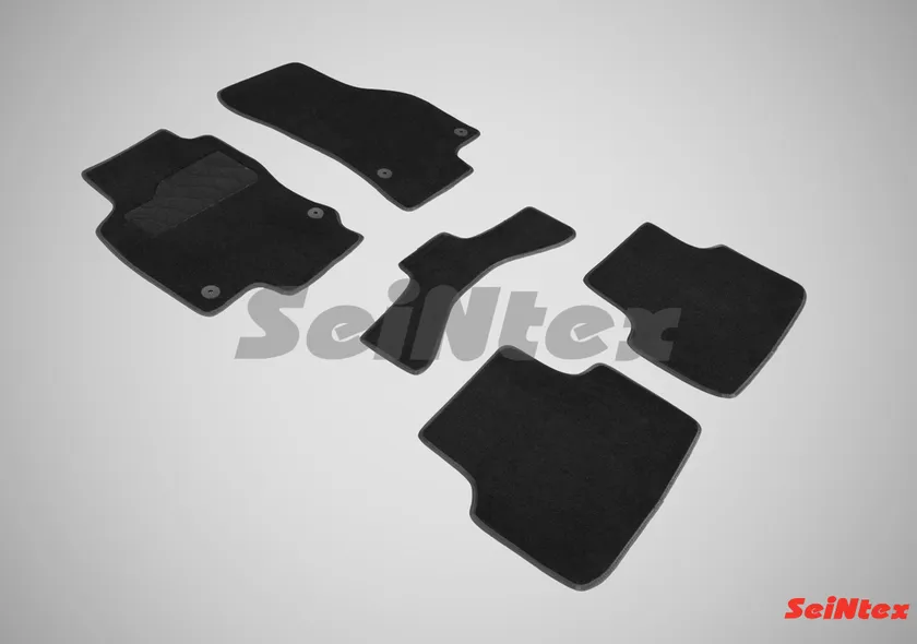 Коврики текстильные Seintex на нескользящей основе для салона Volkswagen Golf VII 2012-2020