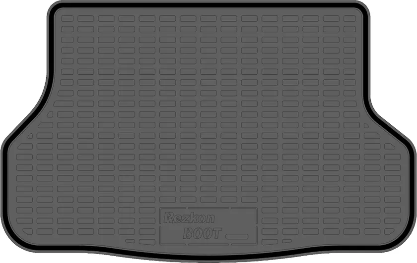 Коврик пластиковый (ПЭТ) Rezkon для багажника Lifan X60 2012-2020