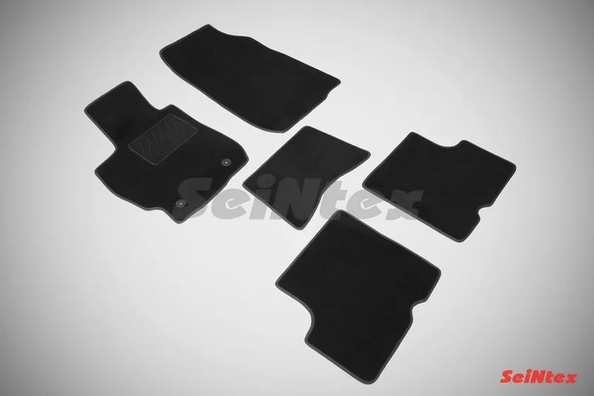 Коврики текстильные Seintex на нескользящей основе для салона Nissan Almera G15 2013-2020
