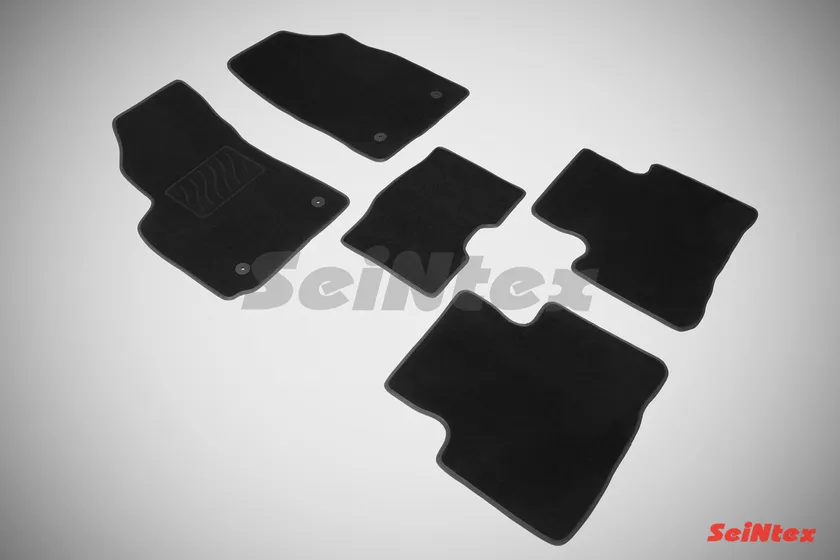 Коврики текстильные Seintex на нескользящей основе для салона Geely Emgrand X7 2011-2020