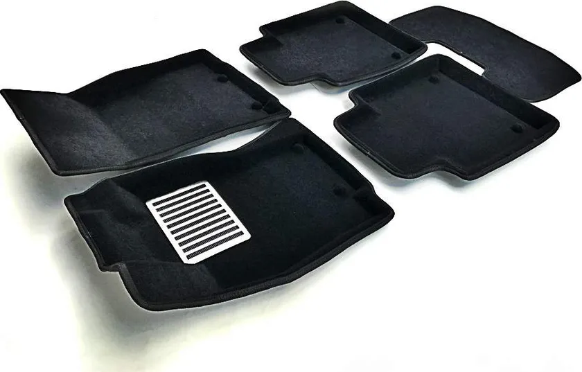 Коврики текстильные Euromat 3D Business для салона Jaguar XJ длиная база 2014-2020