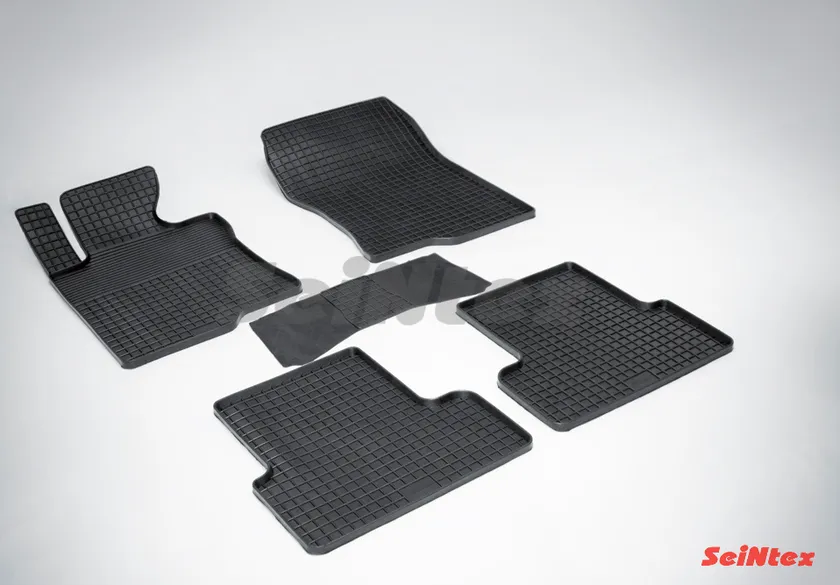 Коврики резиновые Seintex с узором сетка для салона Honda Accord VIII 2008-2012