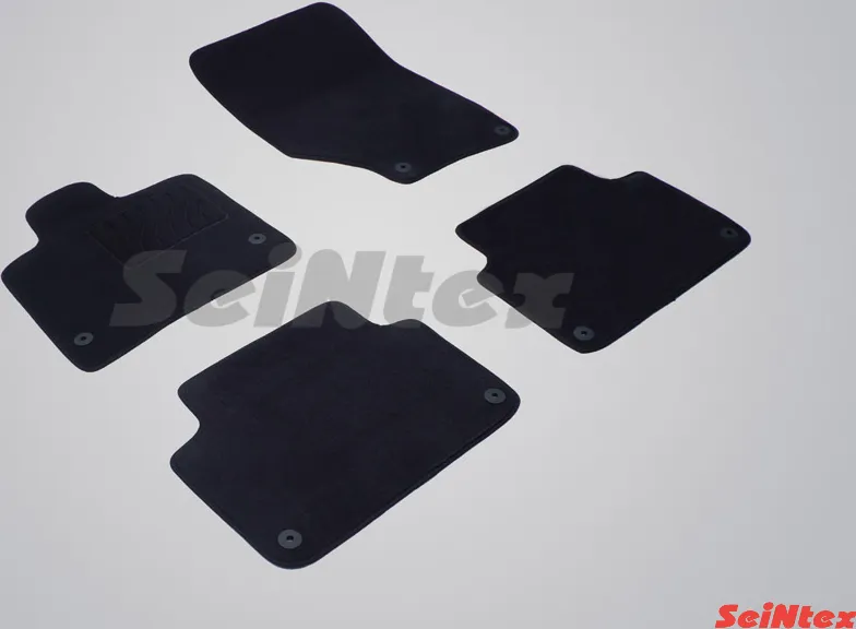 Коврики текстильные Seintex на нескользящей основе для салона Audi Q7 I 2005-2014