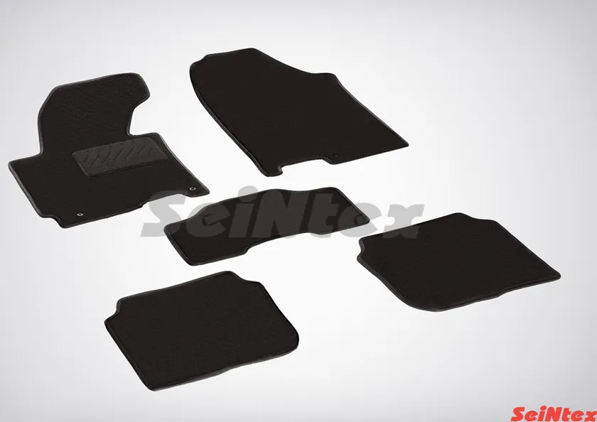 Коврики текстильные Seintex на нескользящей основе для салона Hyundai Elantra V 2011-2015