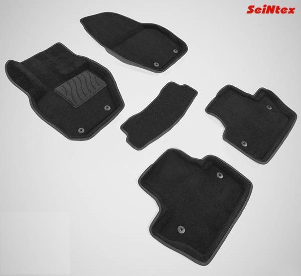 Коврики Seintex 3D ворсовые для салона Volvo S60 II 2010-2020