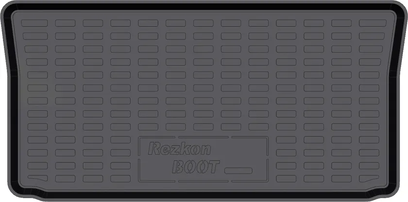 Коврик пластиковый (ПЭТ) Rezkon для багажника Chevrolet Spark IV 2015-2020