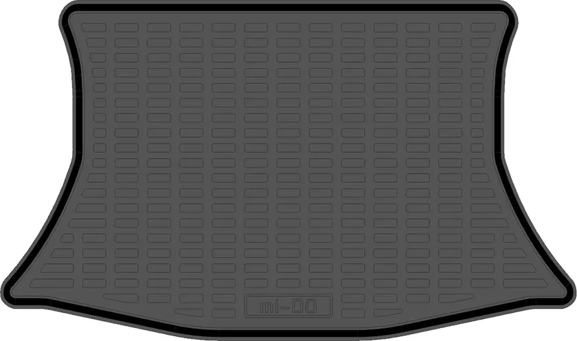 Коврик пластиковый (ПЭТ) Rezkon для багажника Datsun mi-Do 2015-2020