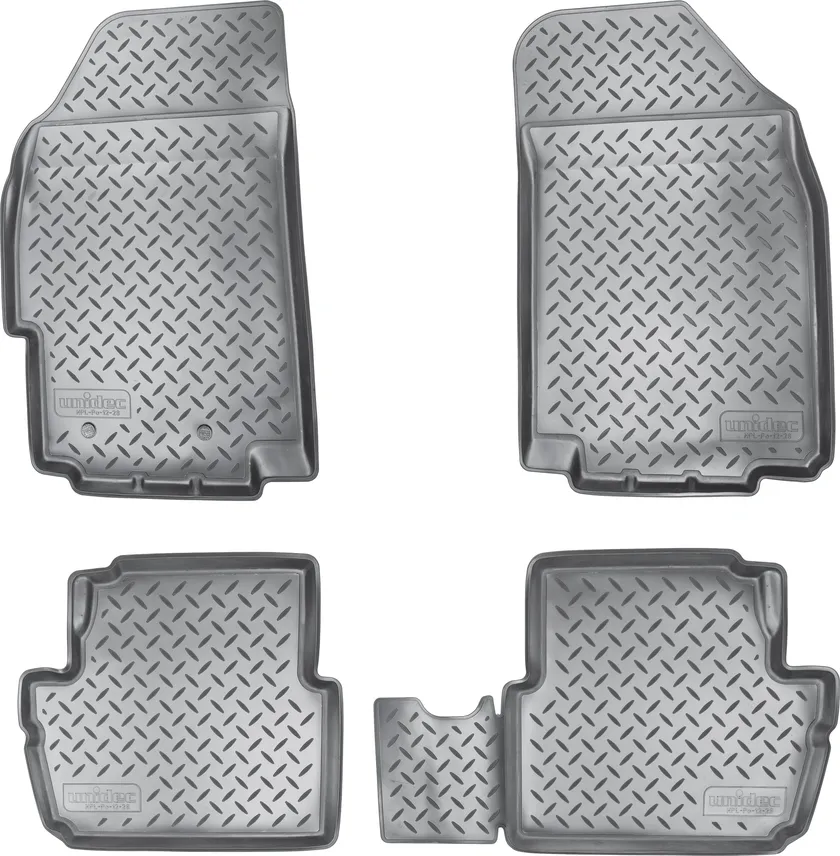 Коврики Норпласт для салона Chevrolet Spark III 2011-2015