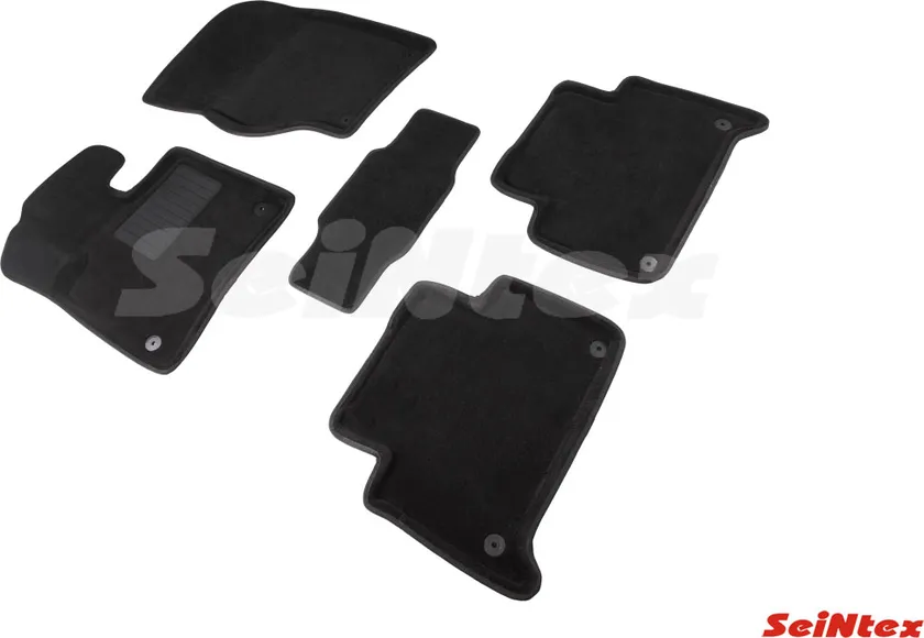 Коврики Seintex 3D ворсовые для салона Audi Q7 I 2005-2014