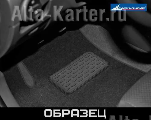 Коврики текстильные Autofamily для салона Nissan Almera G15 седан АКПП 2012-2020