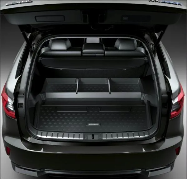 Коврик Тойота Мотор (оригинал) для багажника Lexus RX IV (низкий пол) 2015-2020 Черный