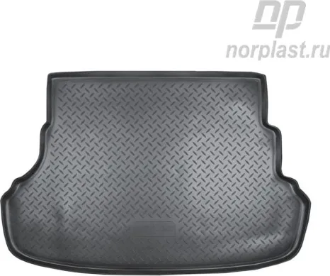 Коврик Норпласт для багажника Hyundai Solaris седан 2010-2013 Серый