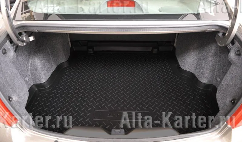 Коврик Норпласт для багажника Audi Q3 2011-2020 Серый