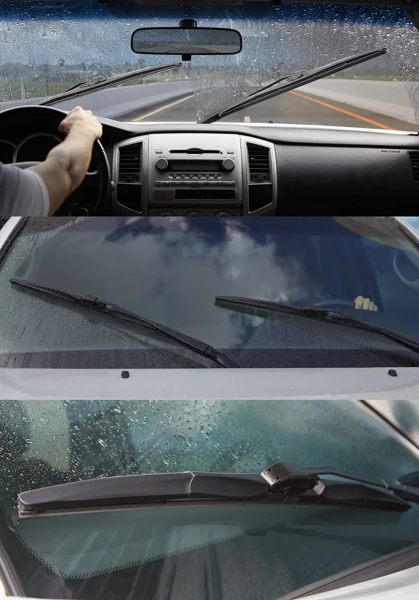 Щетки стеклоочистителей гибридные MICHELIN на лобовое стекло Hyundai Elantra V (MD) купе 2010-2013 #3