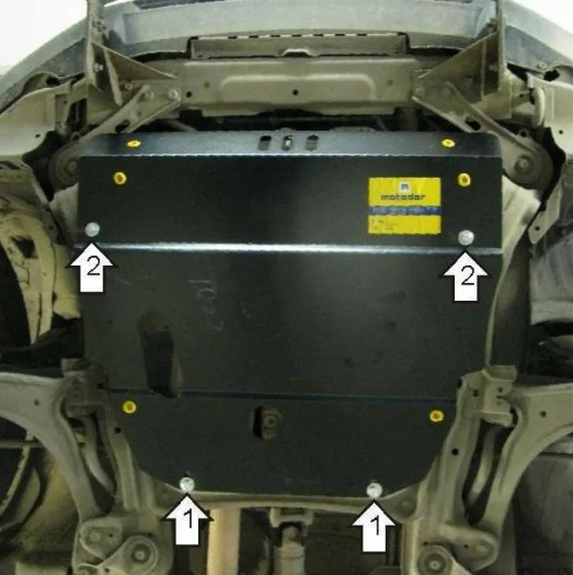 Защита Мотодор для картера, КПП Honda Ridgeline 2005-2008