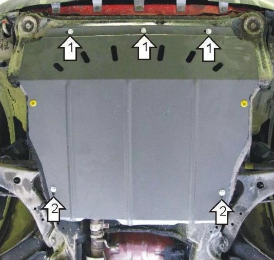 Защита Мотодор для двигателя, КПП ТагАЗ C190 2011-2013