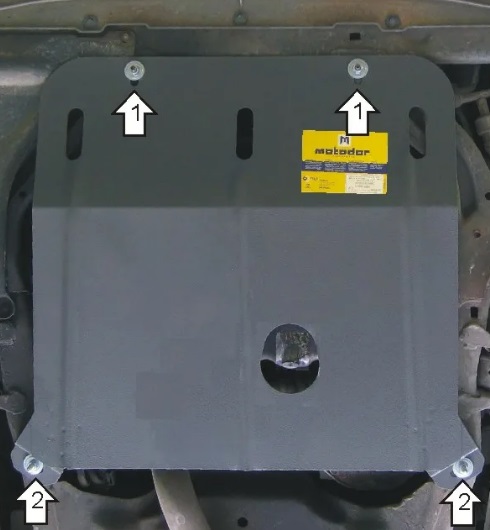 Защита Мотодор для картера, КПП Opel Vectra B 1995-2003