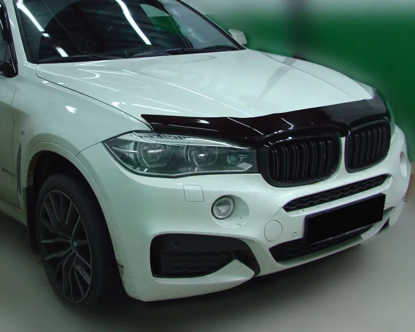 Дефлектор SIM для капота BMW X6 F16 2014-2019