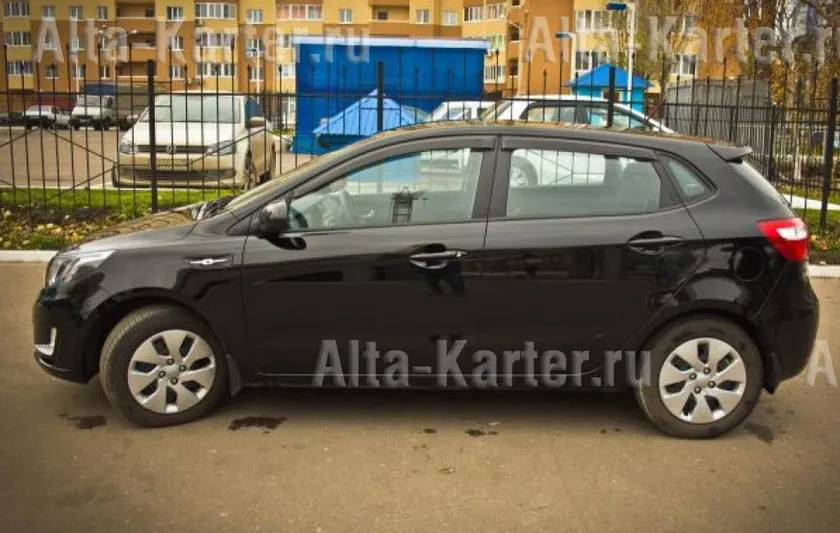 Дефлекторы Cobra Tuning для окон Kia Rio III хэтчбек 5-дв