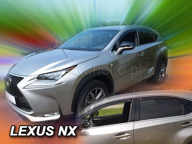 Дефлекторы Heko для окон Lexus NX 2014-2020