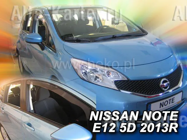Дефлекторы Heko для окон Nissan Note II 2013-2020