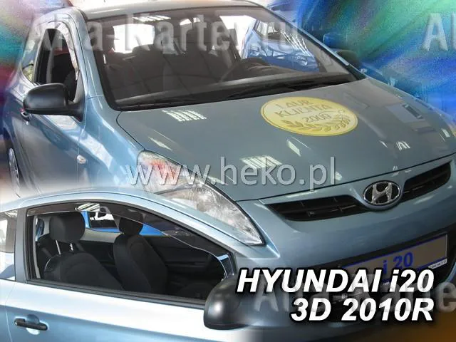 Дефлекторы Heko для окон Hyundai i20 3-дв
