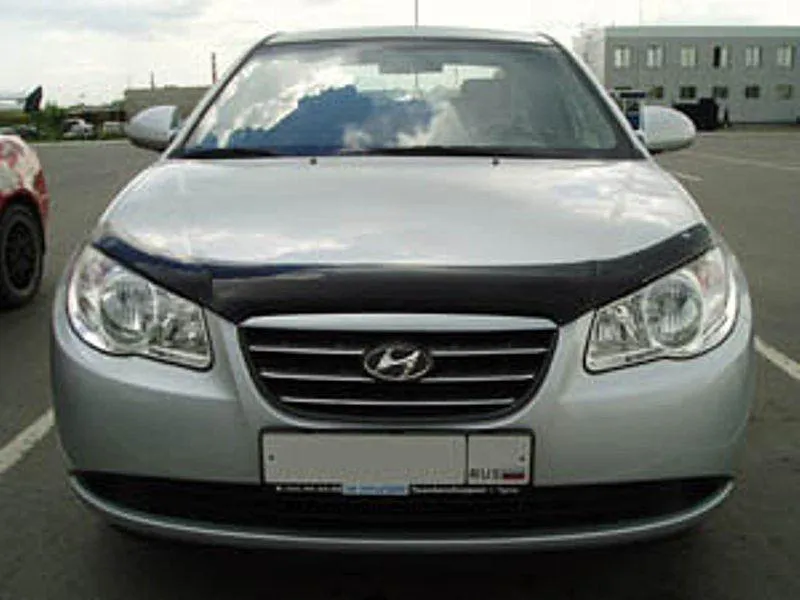 Дефлектор SIM для капота Hyundai Elantra IV 2006-2011