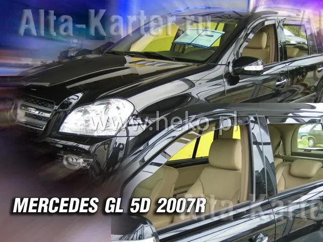 Дефлекторы Heko для окон Mercedes-Benz Gl-Класс X164 2006-2012