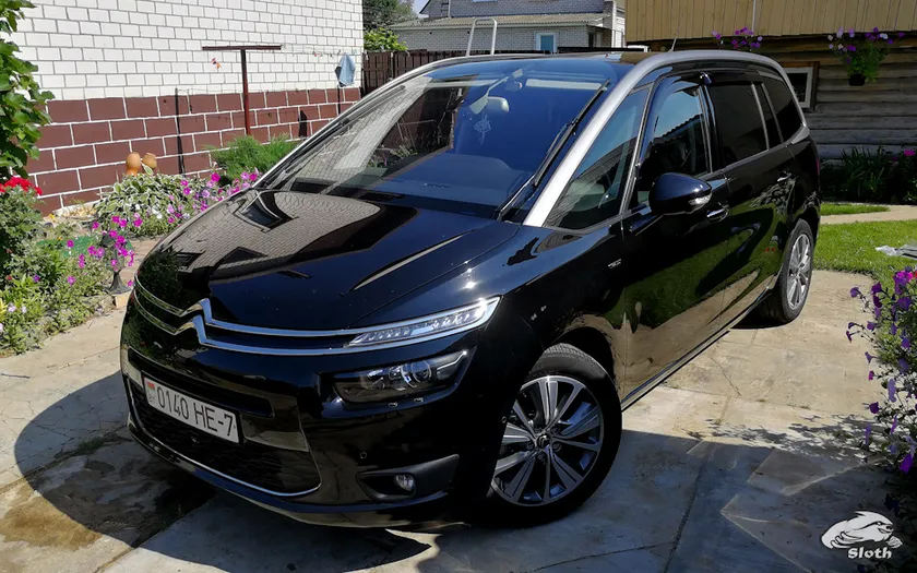 Дефлекторы Cobra Tuning для окон Citroen C4 Grand Picasso II 2013-2020