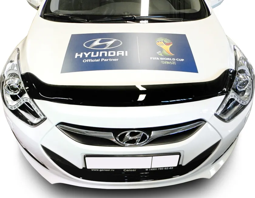 Дефлектор SIM для капота Hyundai i40 2011-2020