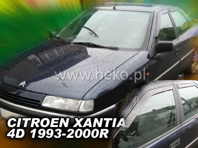 Дефлекторы Heko для окон Citroen Xantia 1993-2000