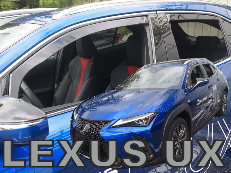 Дефлекторы Heko для окон Lexus UX 2019-2020