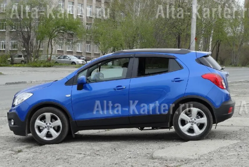 Дефлекторы Cobra Tuning для окон Opel Mokka 2012-2020