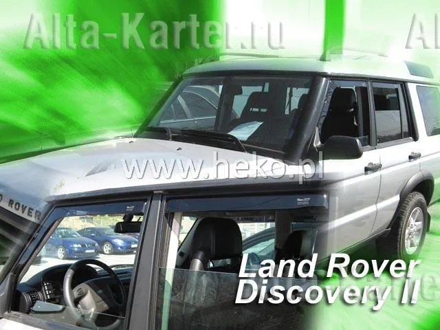 Дефлекторы Heko для окон Land Rover Discovery II 5-дв