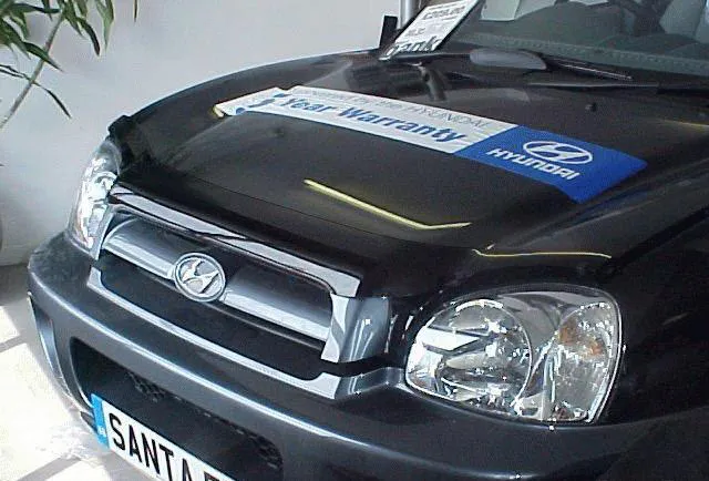 Дефлектор SIM для капота Hyundai Santa Fe I (ТагАЗ) 2001-2013