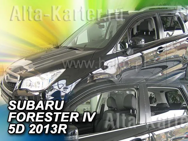 Дефлекторы Heko для окон Subaru Forester IV 2012-2020