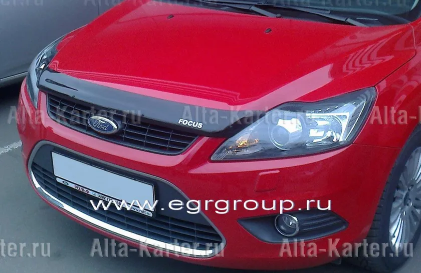 Дефлектор EGR для капота Ford Fiesta VI до рестайлинга 2008-2013