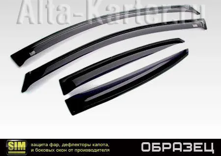 Дефлекторы SIM для окон Kia Picanto I 2007-2010