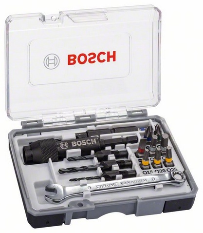 Набор бит со сверлами Drill&Drive Bosch 2607002786, 20 предметов