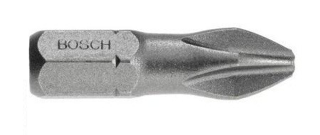 Набор бит для шуруповертов 1/4 Extra-Hart Bosch 2607001511, 25 мм, 3 штуки