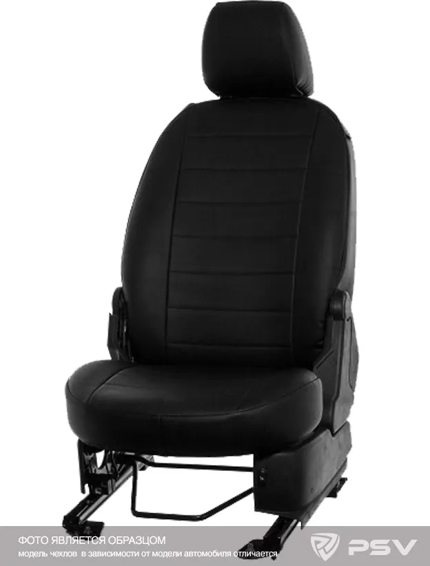 Чехлы PSV Классика ЭЛиС на сидения для Nissan Juke 2010-2020, цвет Черный