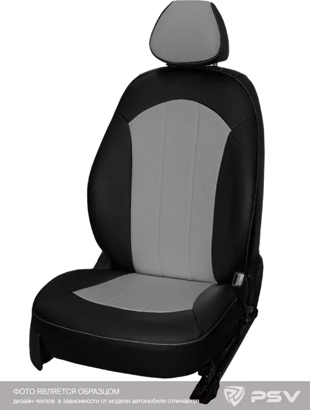 Чехлы PSV Оригинал на сидения для Mazda CX-5 2011-2015, цвет Черный/серый